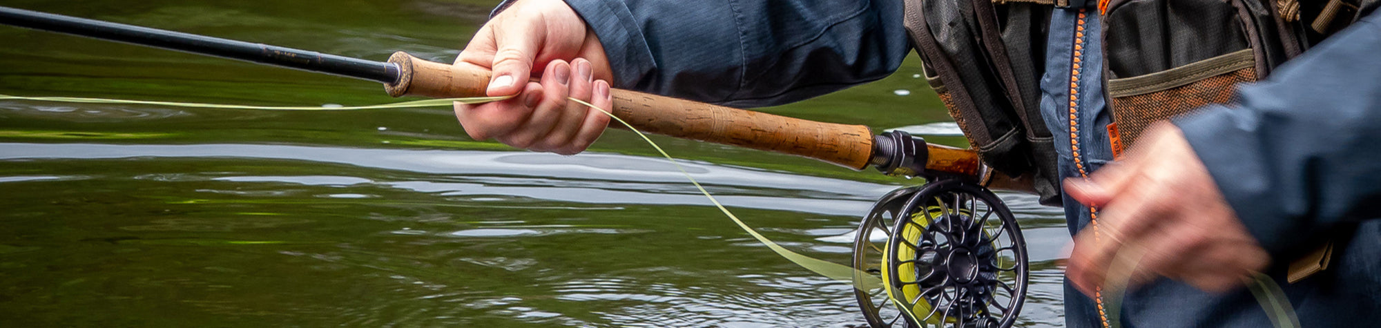 duel fly fishing pole Two Handed Spey Rod Premium Quality Two Handed Rod The Epic DH13 Dual Fly Rod & Reel