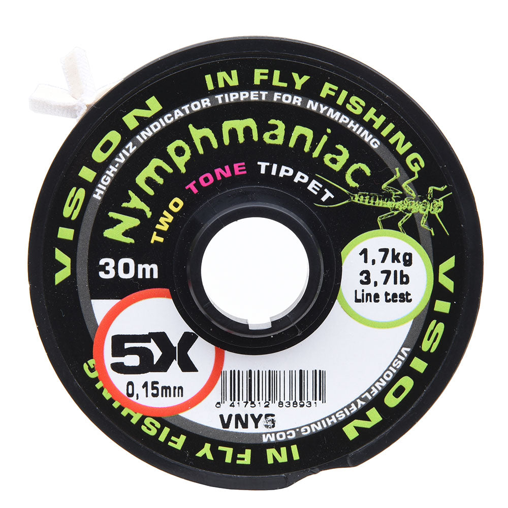 Nymphmaniac Two Tone Tippet – Vision Fly Fishing