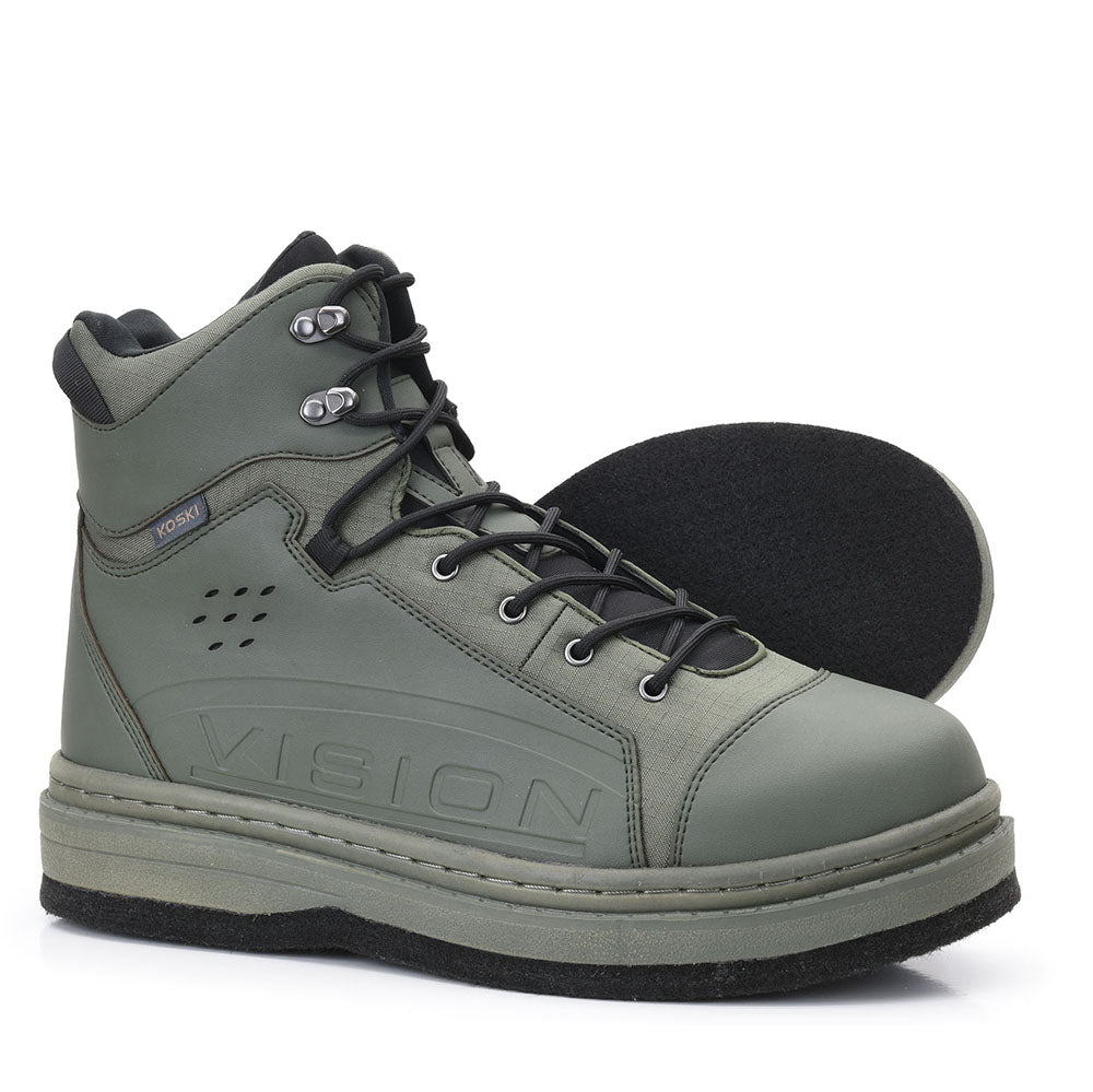 Koski Green Wading Shoes