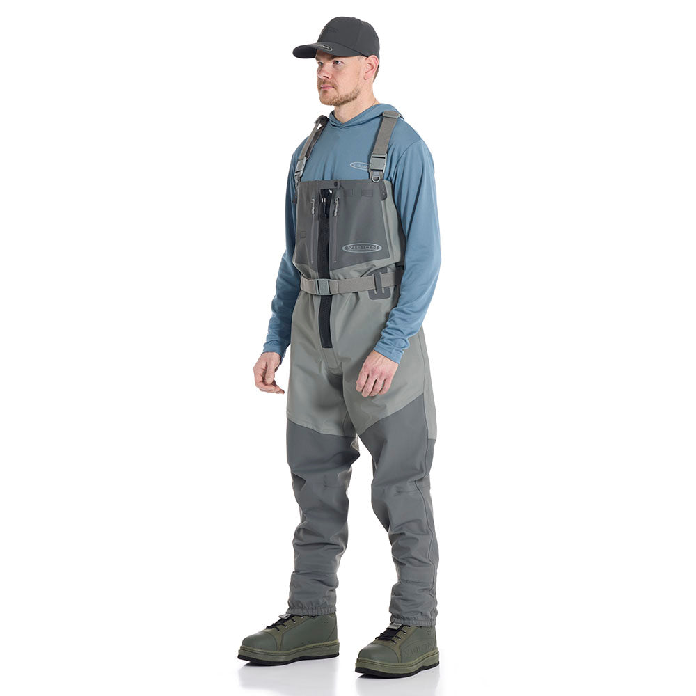 Koski Grey Zip Waders