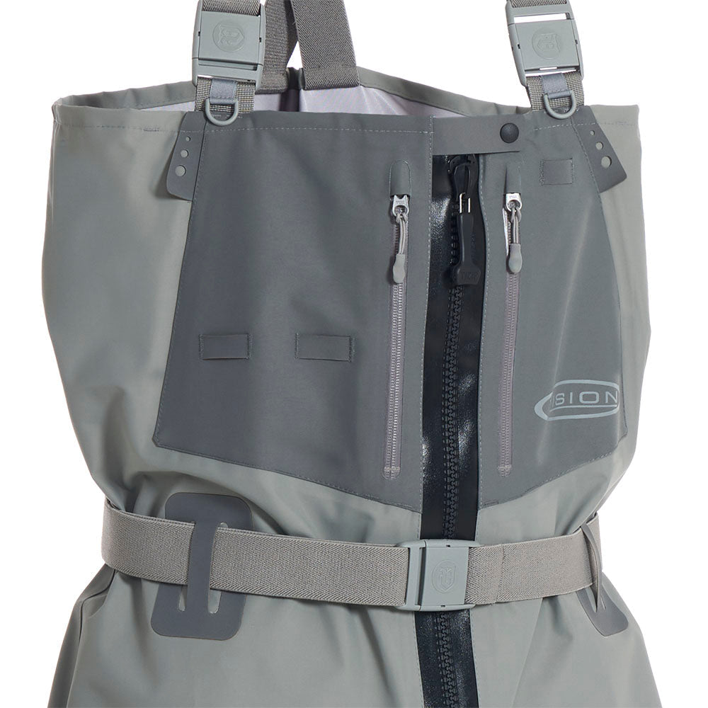 Koski Grey Zip Waders