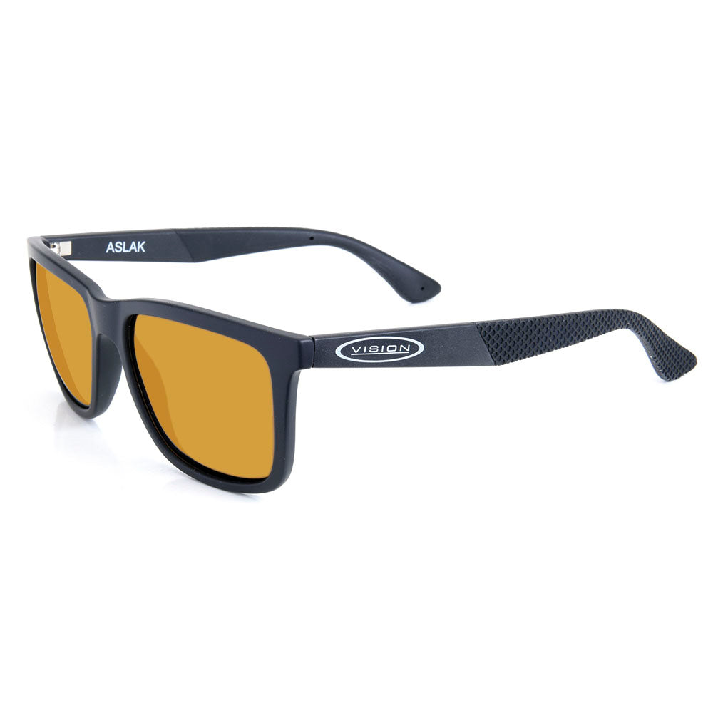 Aslak Polarized Sunglasses Flashflite Amber